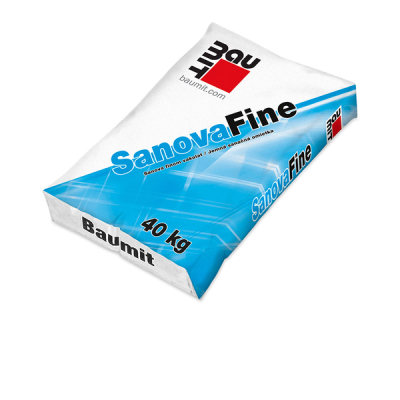 BAUMIT_ SanovaFine SANOVA VAKOLATOK / Sanova ﬁnom vakolat  40 kg 
